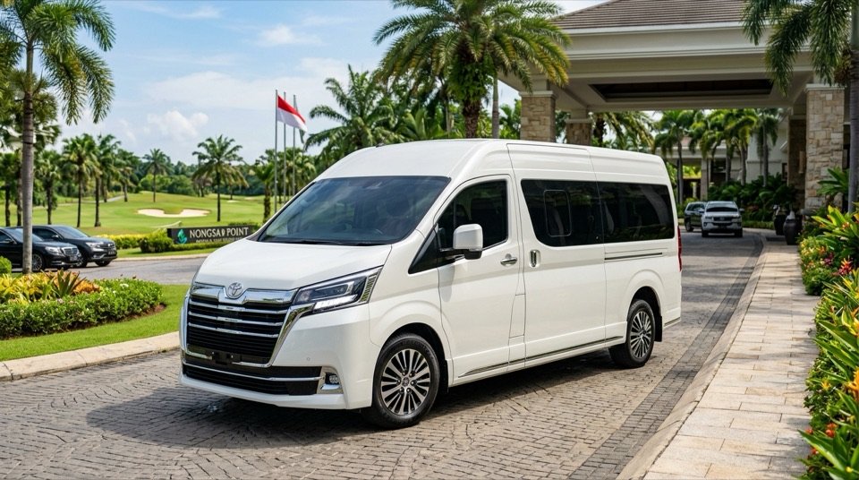 Rental Minibus Batam — Toyota Hiace Commuter & Premio