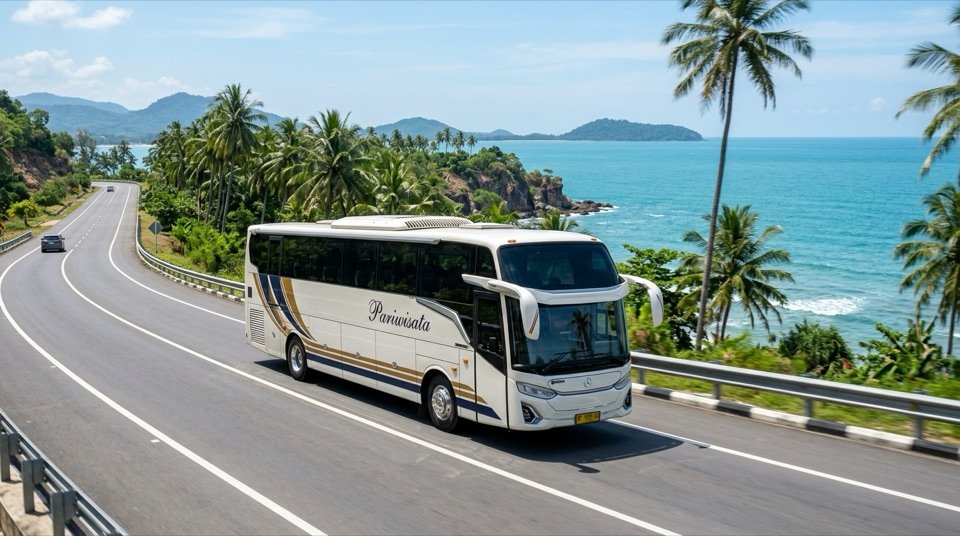 Sewa Bus Pariwisata Batam — Medium & Big Batam Tour Bus